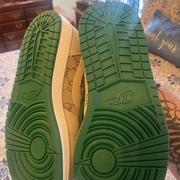 Nike sneakers size 9 Gucci print. Beautiful, stylish and so comfortable. - Picture 3 of 7